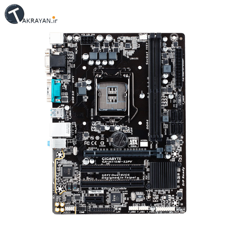 GIGABYTE GA-H110M-S2PV D4 Motherboard